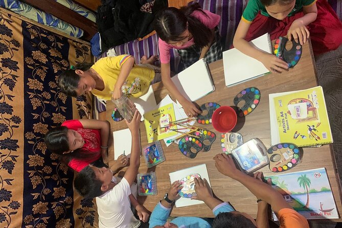 1 day with our women empowerment and children development project - 4 pm walk to the main center