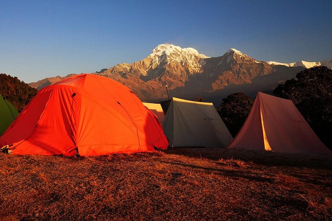 2-Day Private Trekking Tour to Australian Camp & Dhampus - Sunrise over the Annapurna range