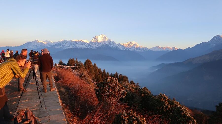 4 Day Poon Hill Trek from Pokhara - Day 2: The stone steps from Tikhedhunga to Ghorepani