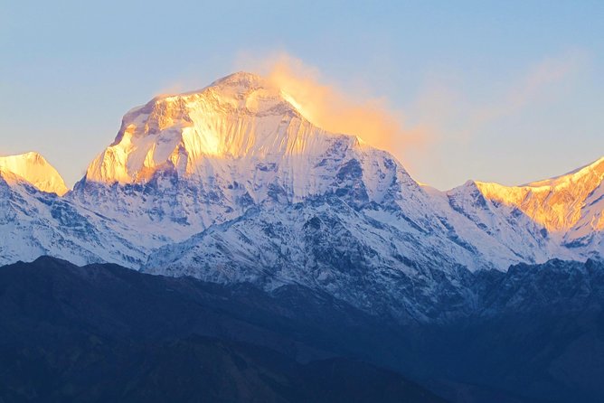 4-Day Private Poon Hill Trekking Tour - Day two: Rhododendron forest, waterfalls, and Ghorepani