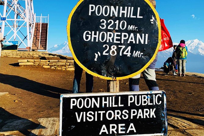 4 Days Poon Hill Trek - The four-day route through Ghorepani, Tadapani, and Ghandruk
