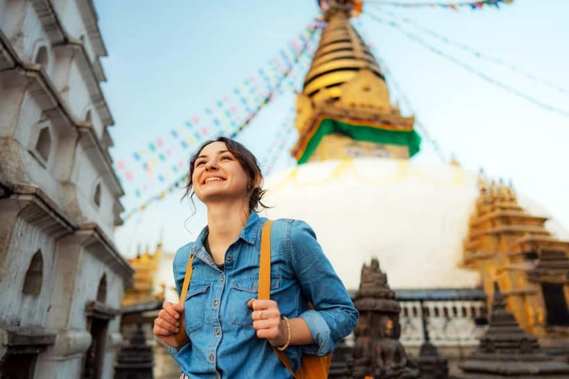 7-Heritage of Kathmandu: At your comfort 1-Day Tour - 9:00 AM: Swayambhunath, the Monkey Temple