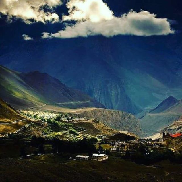 Annapurna Base Camp Heli Tour - Flying north from Pokhara toward Annapurna