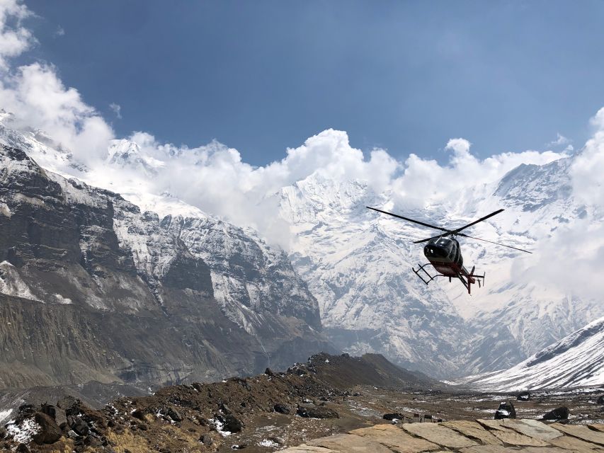 Annapurna Base Camp Helicopter Sightseeing Tour - Flying over Pokhara Valley and the Annapurna villages