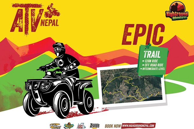 ATV Adventure Tour in Pokhara, Nepal - The descent back to Pokhara
