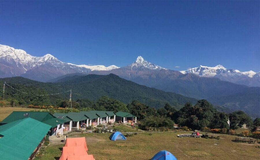 Australian Base Camp Hike For Sunrise over the Himalayas - Why Australian Camp works for a sunrise outing
