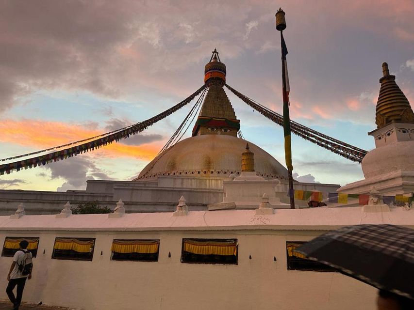 Bhaktapur Durbar Square and Boudhanath Stupa - Starting from Kathmandu in a private car