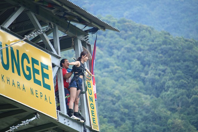 Bungee Pokhara by HighGround Adventures - The Ride to the Tower