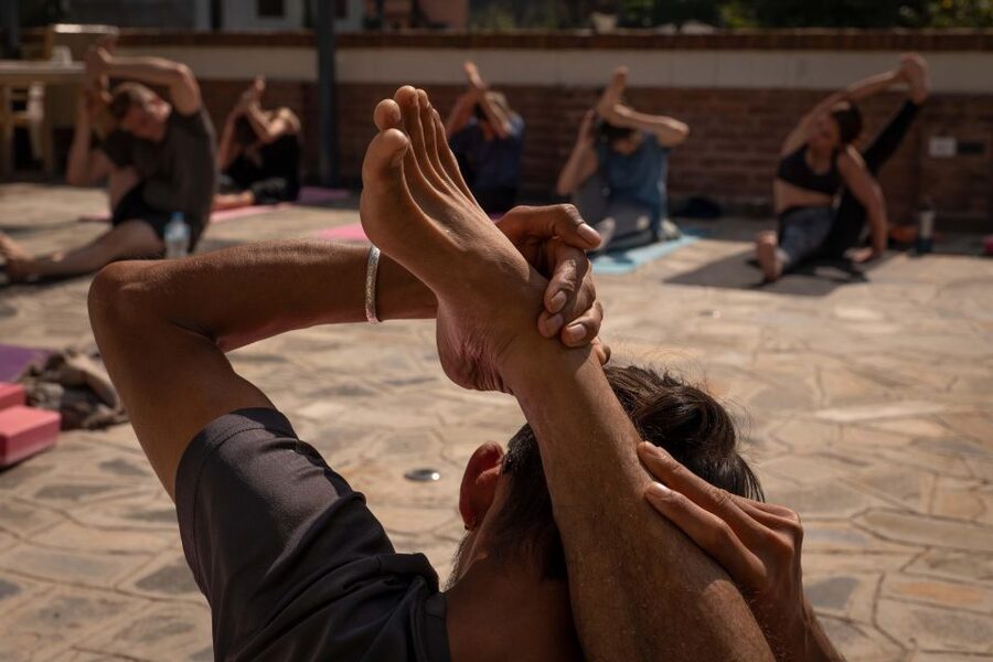 Day Yoga Meditation Retreat with Lunch, Kathmandu - Breathing, meditation, and chanting