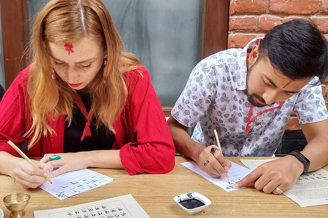 Discover Ranjana Lipi the Traditional Newari Script - The Newari Samay Baji meal