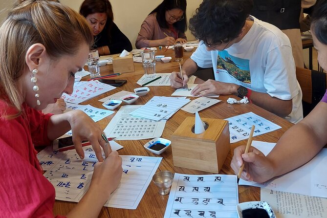 Discover Ranjana Lipi the Traditional Newari Script - What the $42 price includes