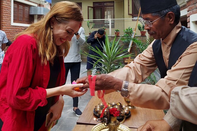 Discover Ranjana Lipi the Traditional Newari Script - Arriving at Jatra Restaurant in Kirtipur