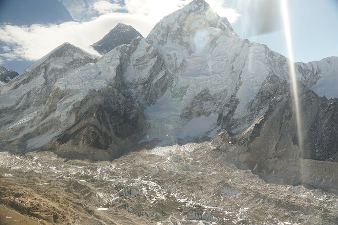Everest base camp flight over by Helicopter from Kathmandu - Ten minutes at Kala Patthar