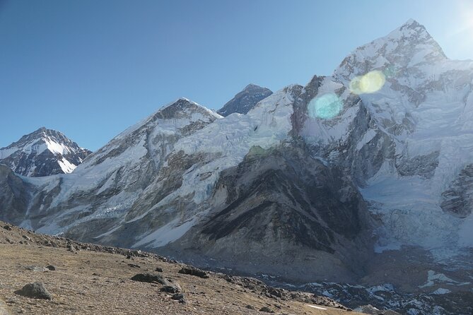 Everest base camp flight over by Helicopter from Kathmandu - One hour at Hotel Everest View in Syangboche