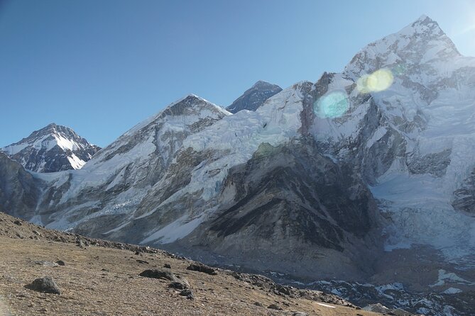 Everest base camp flight over by Helicopter from Kathmandu - Returning to Kathmandu