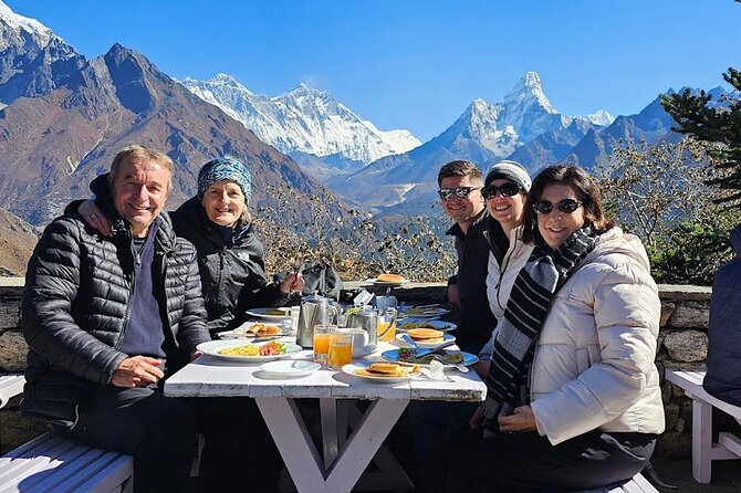 Everest Base Camp Helicopter Tour landing at Everest View Hotel - The 6:15 am start from Kathmandu