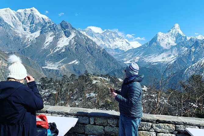 Everest Base Camp Helicopter Tour landing at Everest View Hotel - Forty-five minutes at Hotel Everest View