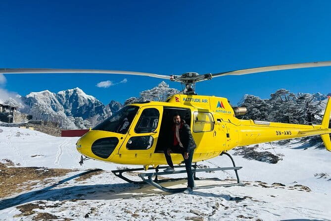 Everest Base Camp helicopter tour with landing - Key points to know before you book