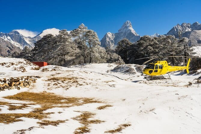 Everest Base Camp helicopter tour with landing - The 5:30 am start in Kathmandu