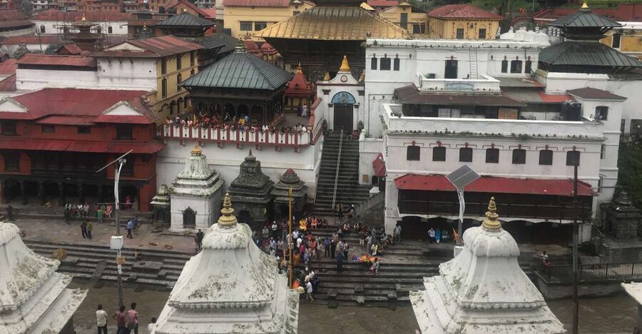 "Explore Kathmandu Rich Heritage: City Highlights Bus Tour" - Kathmandu Durbar Square, old royal streets and temple views