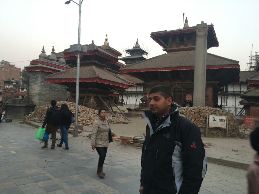 "Explore Kathmandu Rich Heritage: City Highlights Bus Tour" - Meeting the bus near Thamel