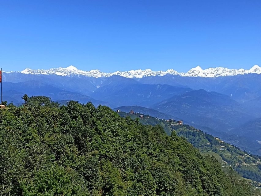 From Kathmandu: Everest View from Nagarkot & hike to Changu - Lunch in Changu village, with one important clarification