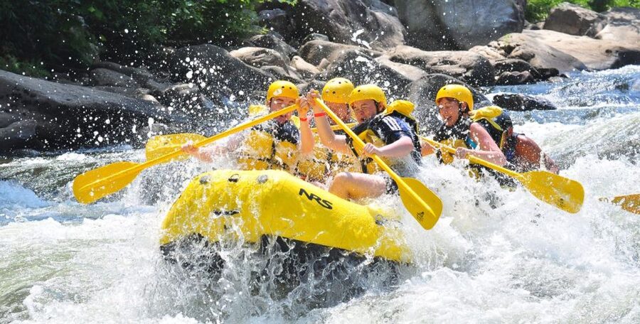 From Kathmandu / Pokhara / Chitwan: River Rafting - 1 Day - Small rapids first, then the Majhimtar section