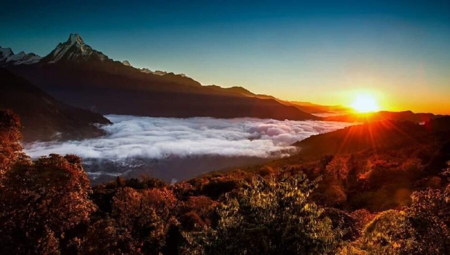 From Pokhara: 5-Day Annapurna Basecamp Trek with Hot Springs - Leaving Pokhara for Jhinu Danda