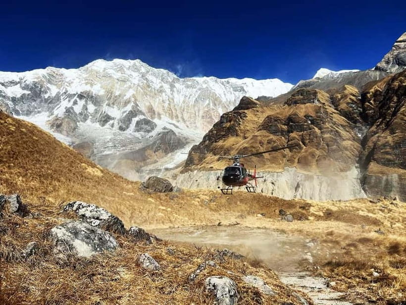 From Pokhara: Annapurna Base Camp (ABC) Helicopter Tour - Leaving Pokhara for the Annapurna range