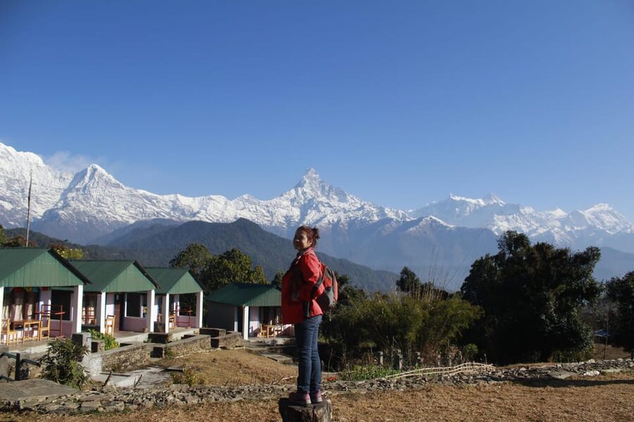From Pokhara: Day Hiking Australian Camp & Dhampus - Walking onward to Dhampus