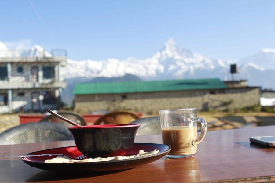 From Pokhara: Day Hiking Australian Camp & Dhampus - The drive from Pokhara to Kande