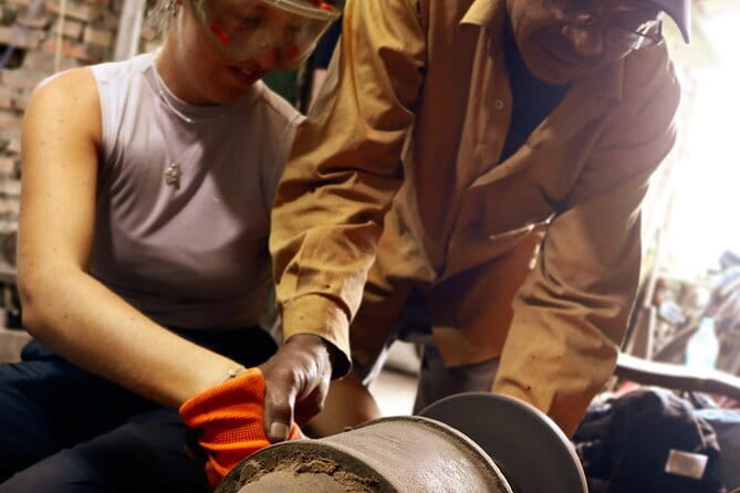 Gurkha Knife Making - Inside the small neighborhood forge