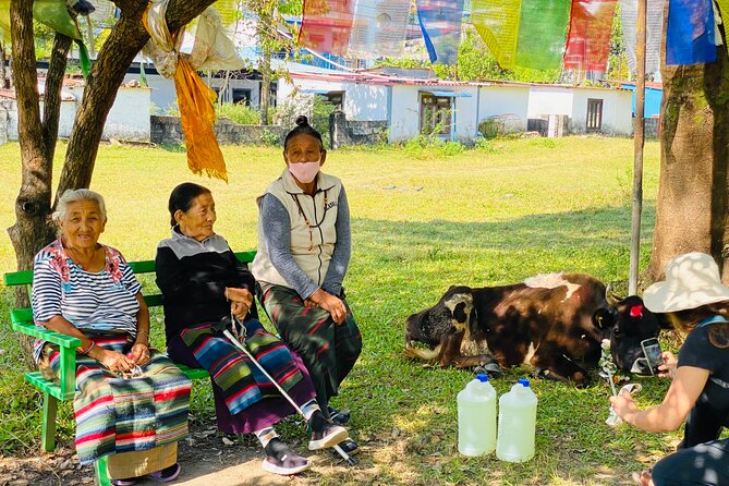 Half Day Tibetan Cultural tour Pokhara - Prayer wheels, flags, and Buddhist symbols
