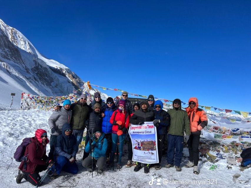 Kathmandu: 10-Day Adventurous Annapurna Circuit Trek - Day 8: Crossing Thorong La at 5,416 meters