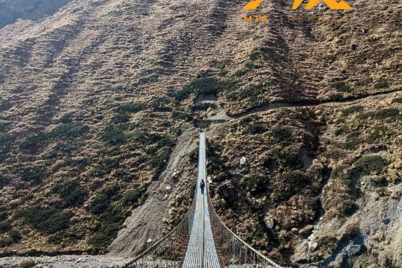 Kathmandu: 8-Day Annapurna Circuit Trek via Thorong La Pass - Day 2: Chame to Pisang through pine forest
