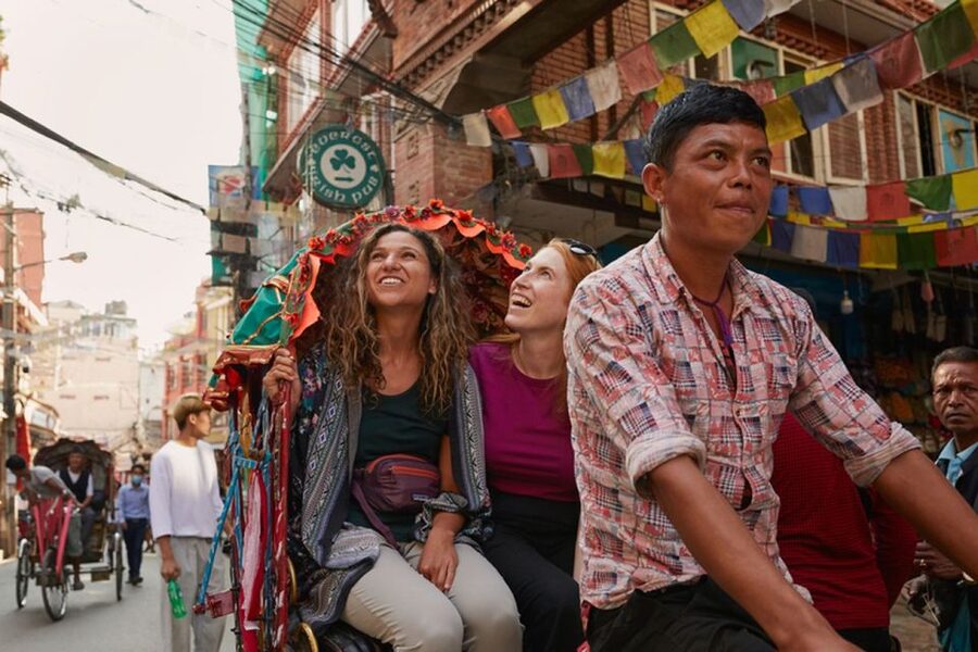 Kathmandu at Sunset: Explore the City on Rickshaw - Asan market, where spices and daily life meet