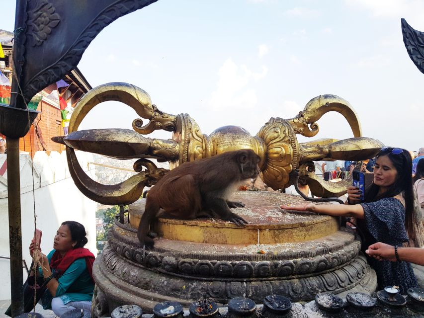 Kathmandu: Chandragiri Cable Car and Monkey Temple Tour - Swayambhunath, the Monkey Temple
