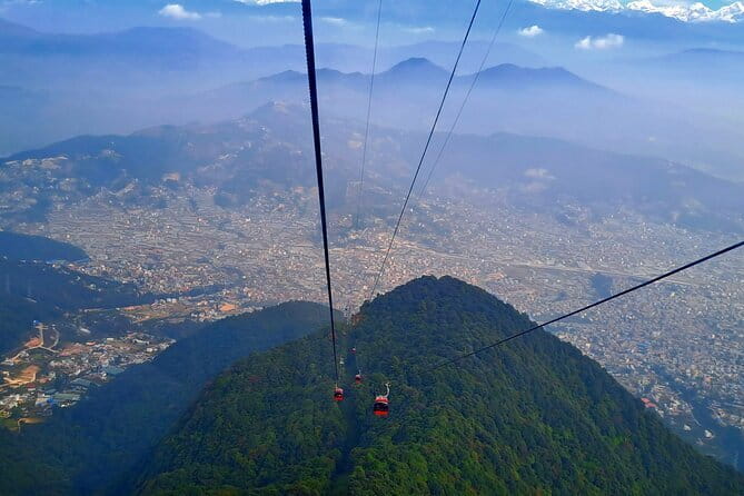 Kathmandu Chandragiri Cable Car and Swayambhunath Private Tour - Swayambhunath, the 365 steps, and the Monkey Temple
