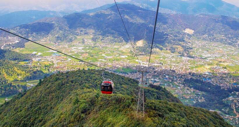 Kathmandu: Chandragiri Cable Car Half Day Tour - The 10-minute Chandragiri Cable Car ride