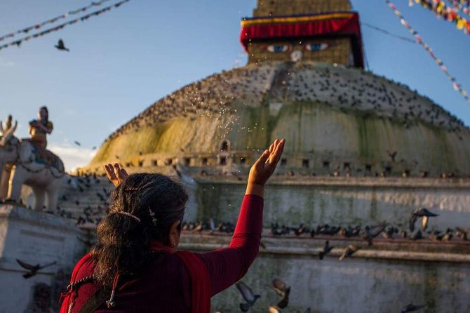 Kathmandu City in One Day with Bodhnath Stupa - Boudhanath and the great Buddhist stupa