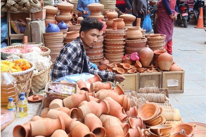 Kathmandu Food Tour - Basantapur Durbar Square between food and history