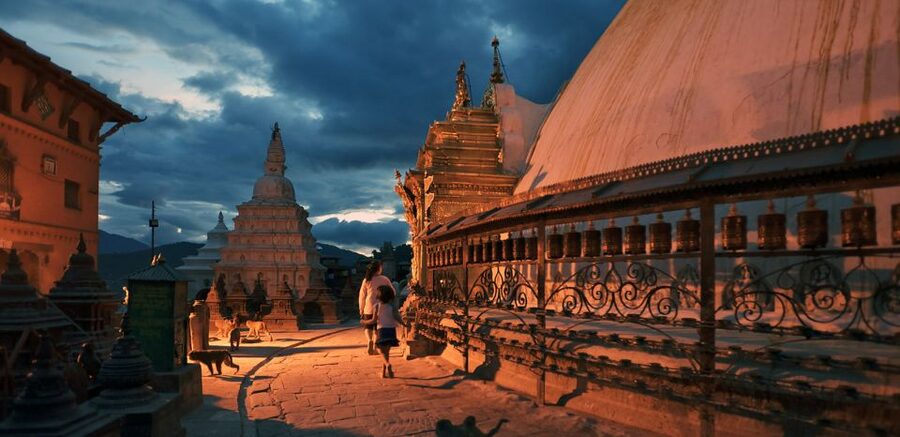 Kathmandu: Monkey Temple and Chandragiri Cable Car Ride Tour - Bhaleshwor Mahadev and the quiet hilltop