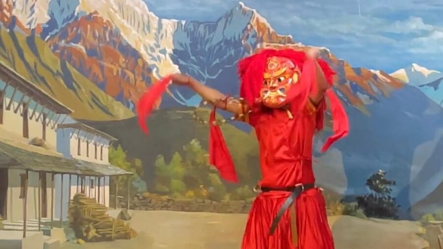 Kathmandu: Nepalese Cuisine dinner with traditional dance - Regional dances from Nepal’s plains to the high mountains