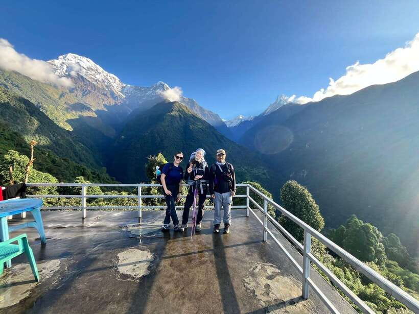 Kathmandu/Pokhara: 5-Day Annapurna Base Camp (ABC) Trek - Day 2: Sinuwa to Deurali and the waterfall corridor