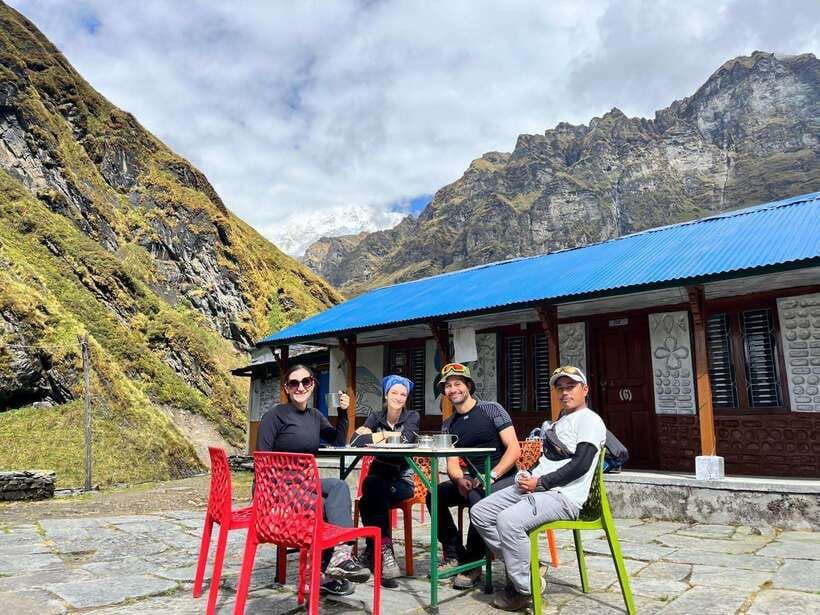Kathmandu/Pokhara: 5-Day Annapurna Base Camp (ABC) Trek - Day 1: Simrung to Sinuwa through village country