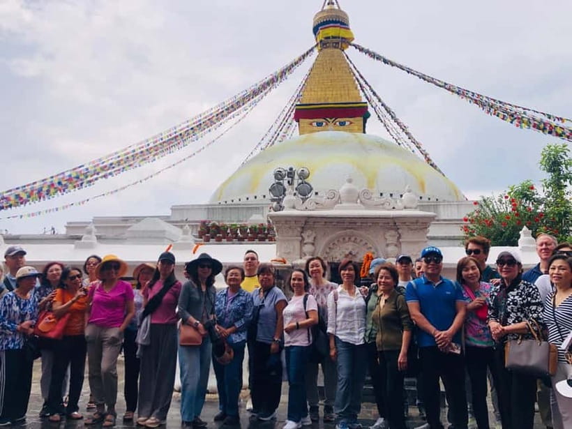 Kathmandu: Private/Group Unesco Heritage Sites Guided Tour - Swayambhunath and the first view over Kathmandu