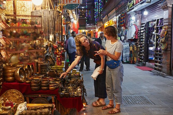 Kathmandu Sunset Tour by Rickshaw Including Durbar Square Visit - Kathmandu Durbar Square after sunset