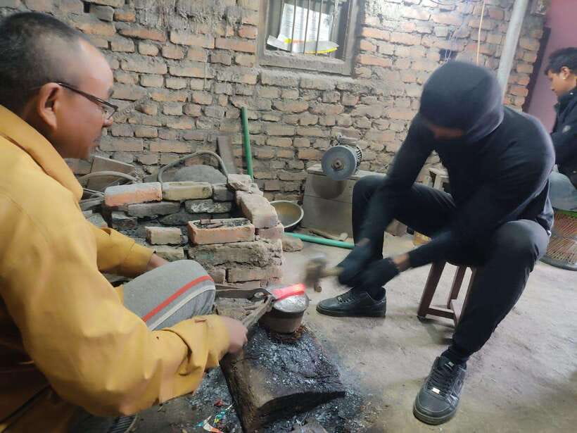Knife Khukuri Making Workshop - Hotel pickup and the welcome at the workshop