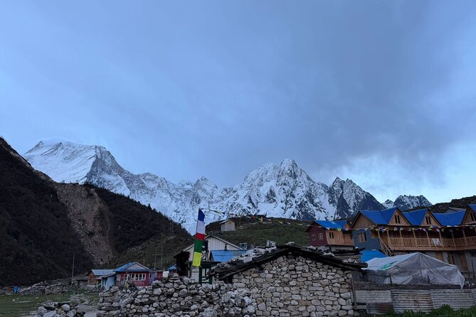 Manaslu Circuit Trek - 14 days of Himalayan Adventure - Day 6: Namrung to Shyala beneath the Manaslu massif