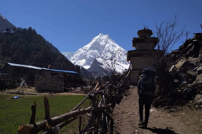 Manaslu Circuit Trek 8th Highest in the World - Days 4 and 5: Waterfalls, hot springs, and the first Buddhist signs